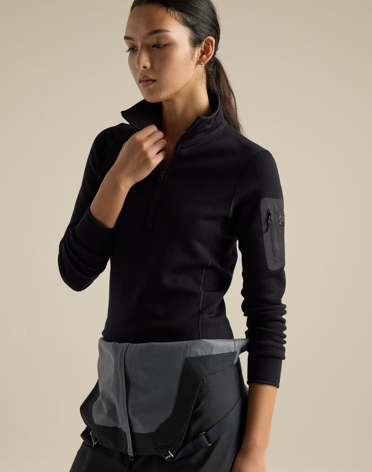 Women’s Rho SV Zip Neck