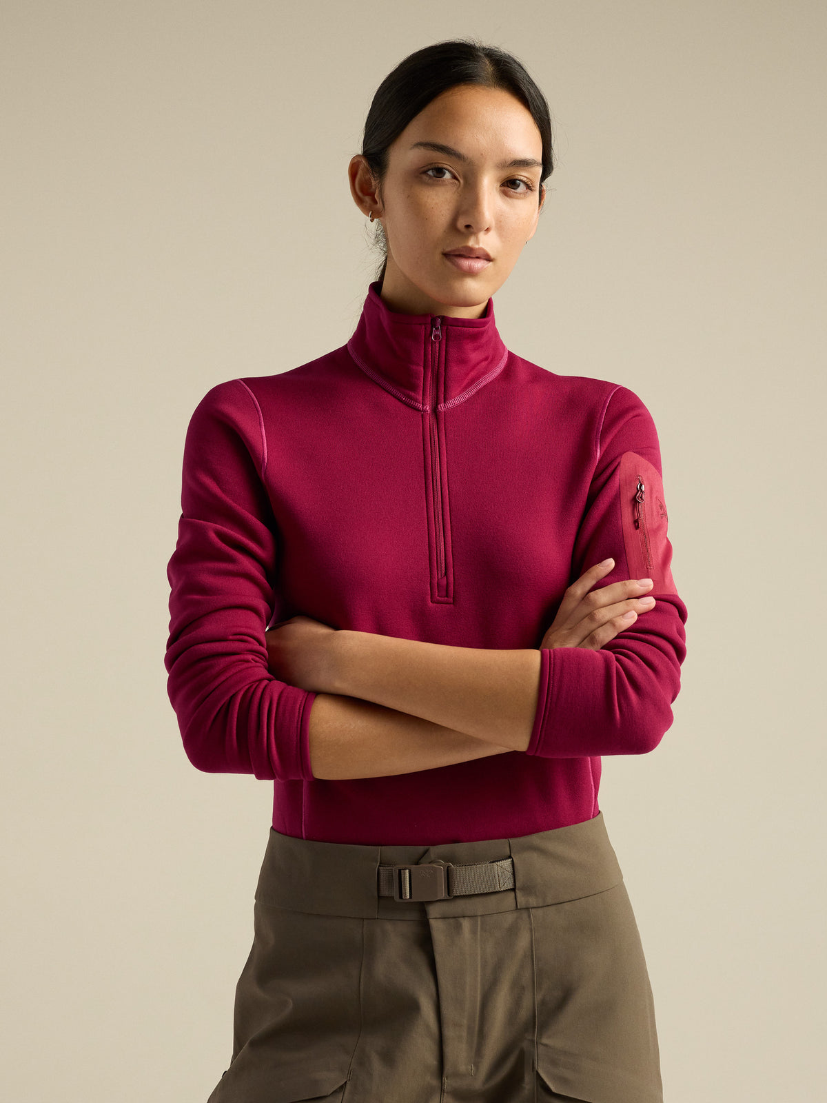 Women’s Rho SV Zip Neck product image