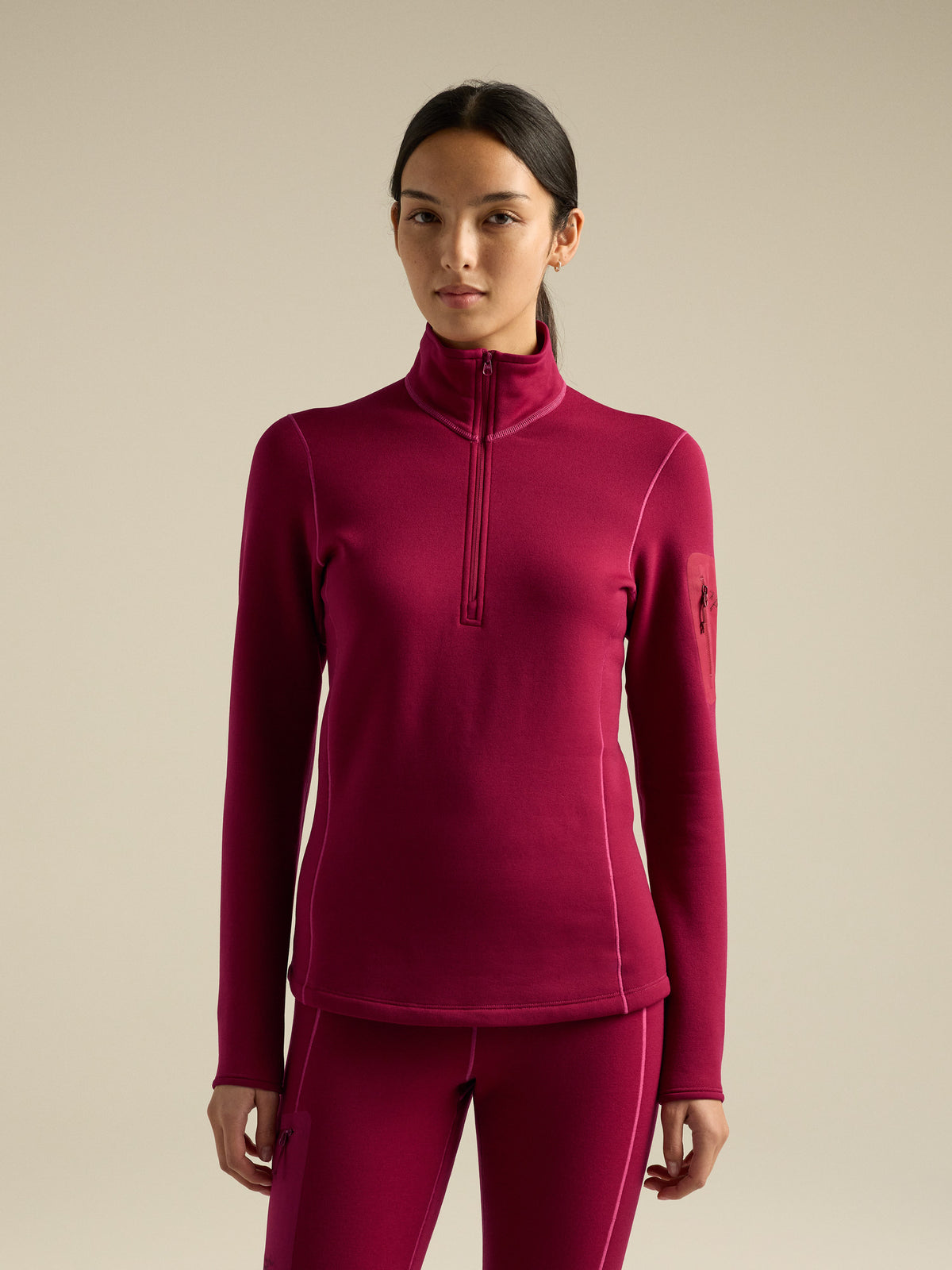 Women’s Rho SV Zip Neck product image
