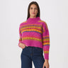 Women’s Celine Mock Neck – Fuchsia
