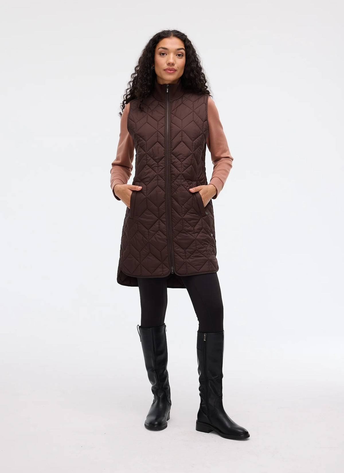 Women’s Aria Long Vest product image