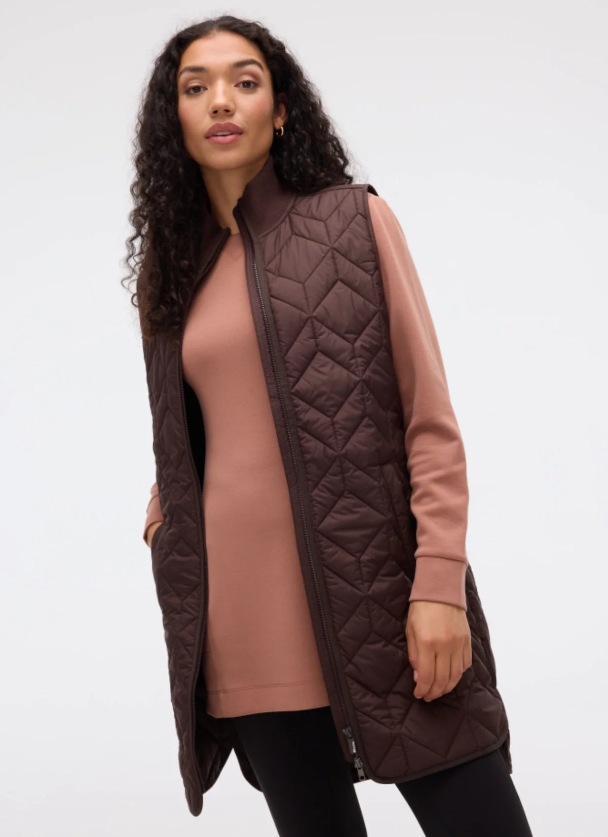 Women’s Aria Long Vest product image