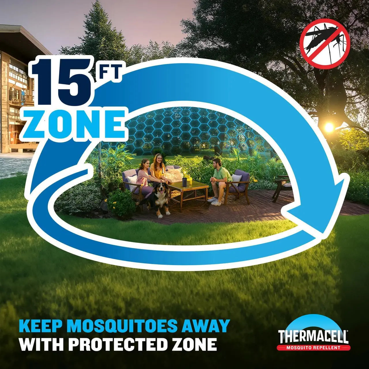 Patio Shield Mosquito Repeller
