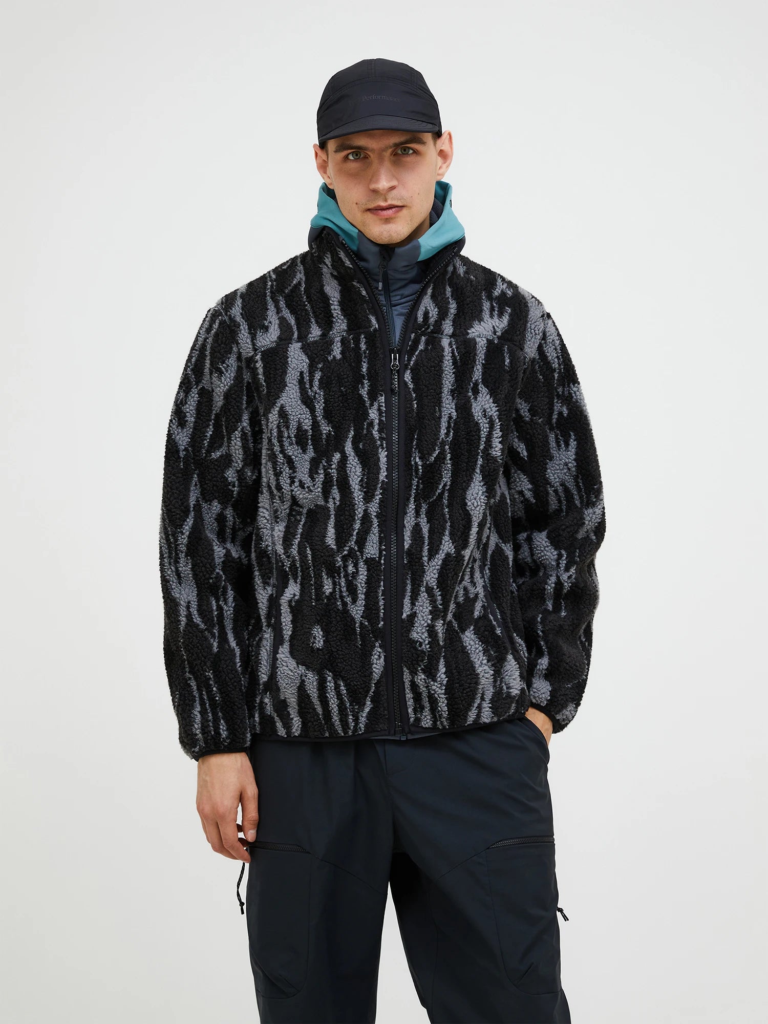 Men's Graphic Pile Jacket