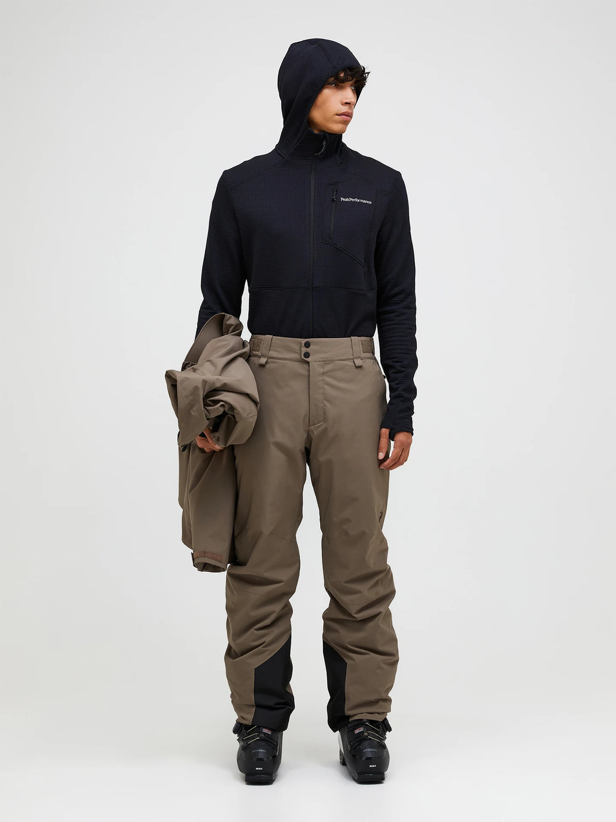 Men’s Maroon HIPE 2L Insulated Shell Pants product image