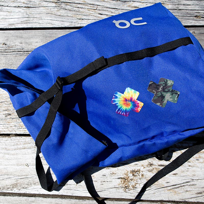 Tie Dye "Dead and Grateful" Patch