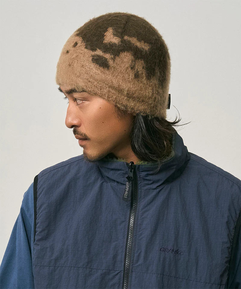 Mohair Splatter Beanie