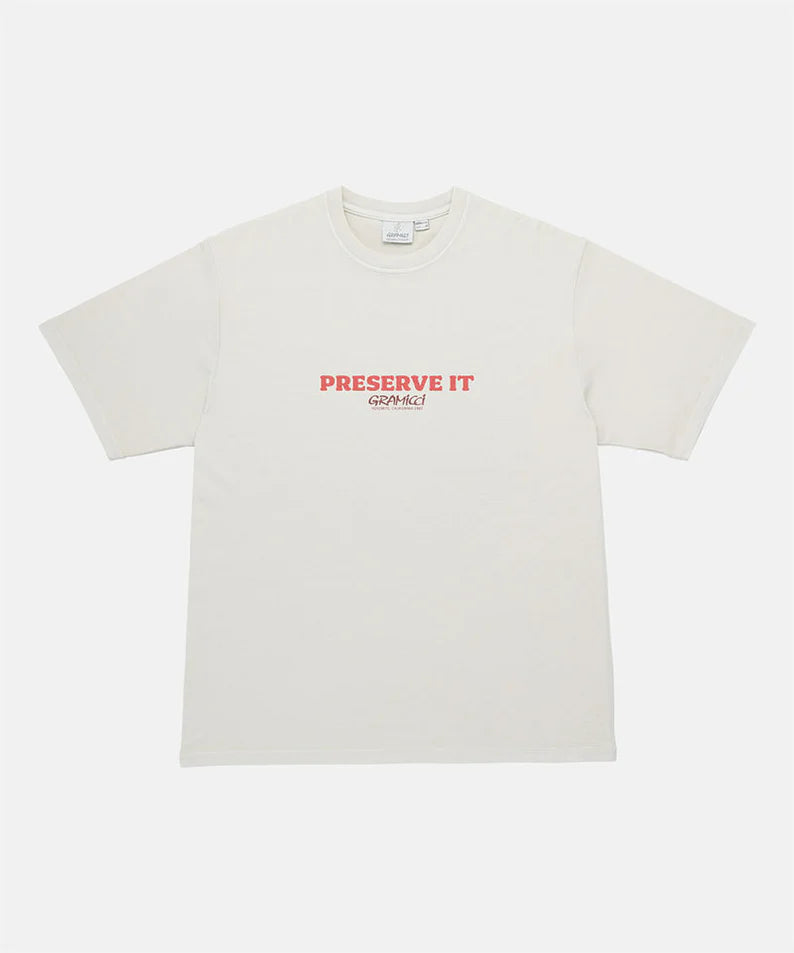 Footprints Tee Pigment Dyed