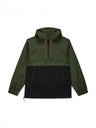 color:dark green & black