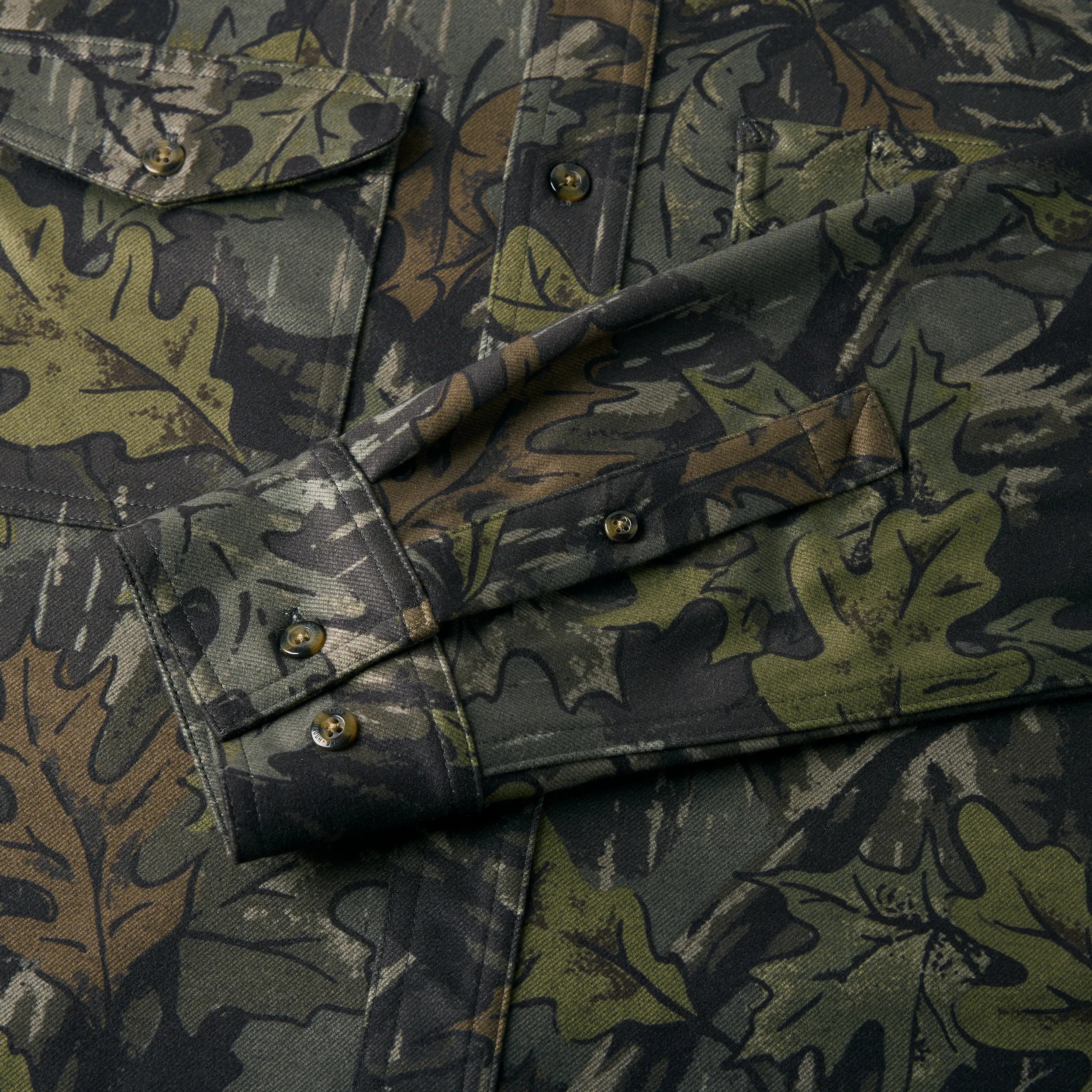 Men's Forest Camo Flannel Shirt