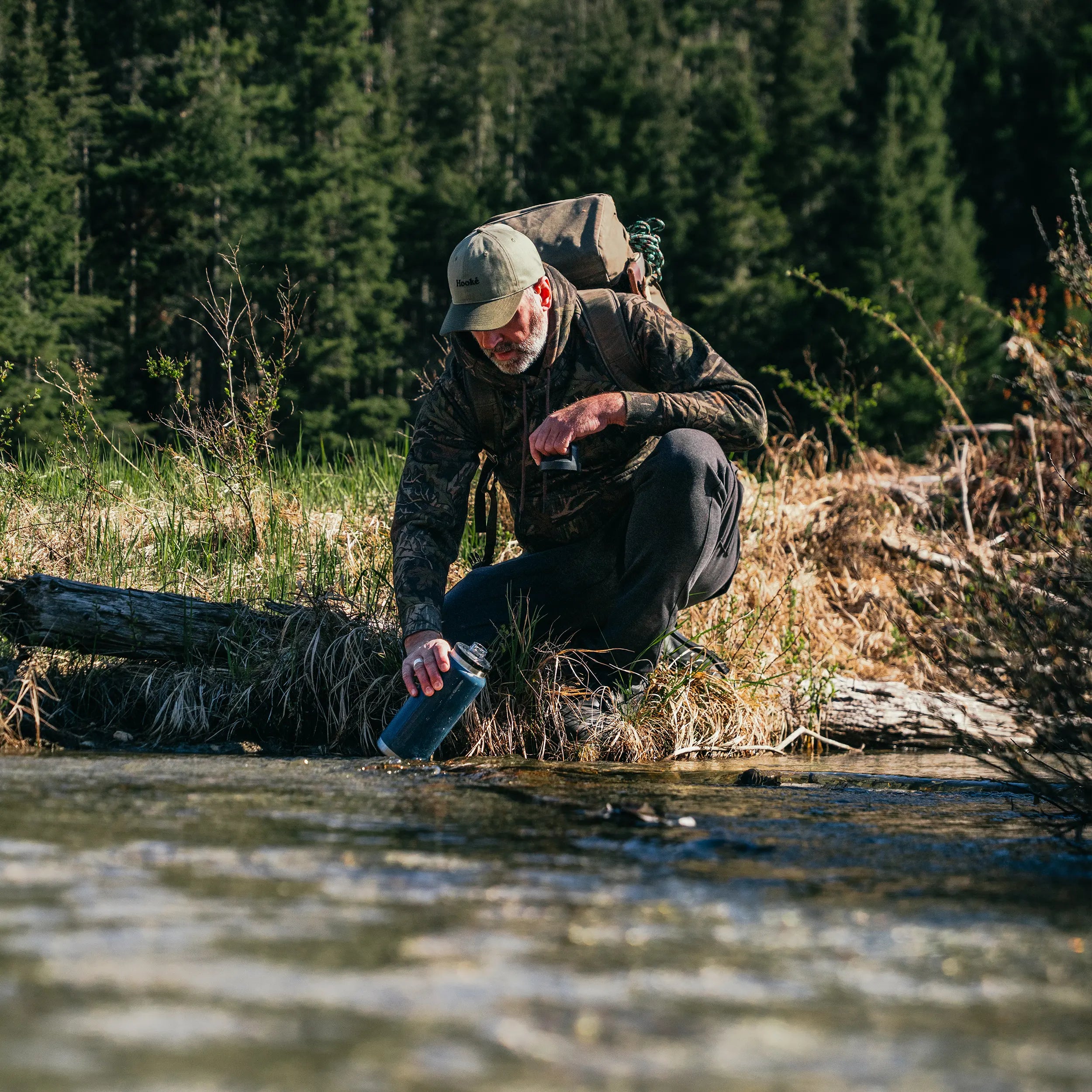 Men's Forest Camo Hoodie