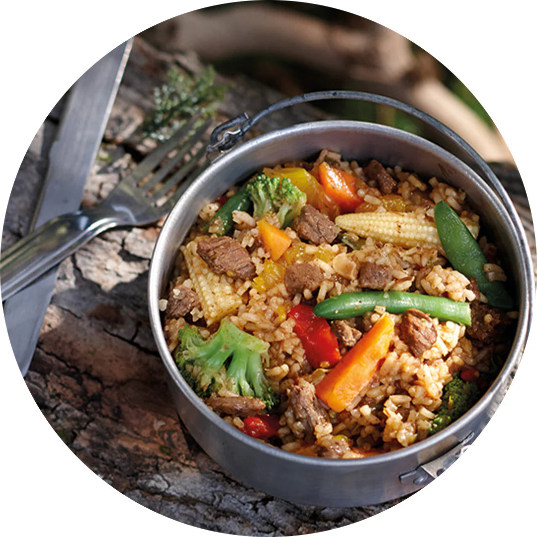 Mandarin Beef and Rice