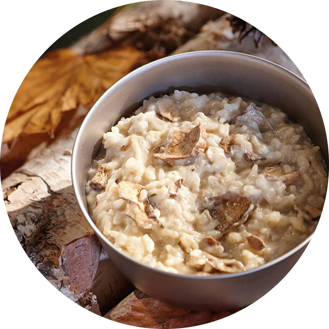Cheese and Mushroom Risotto