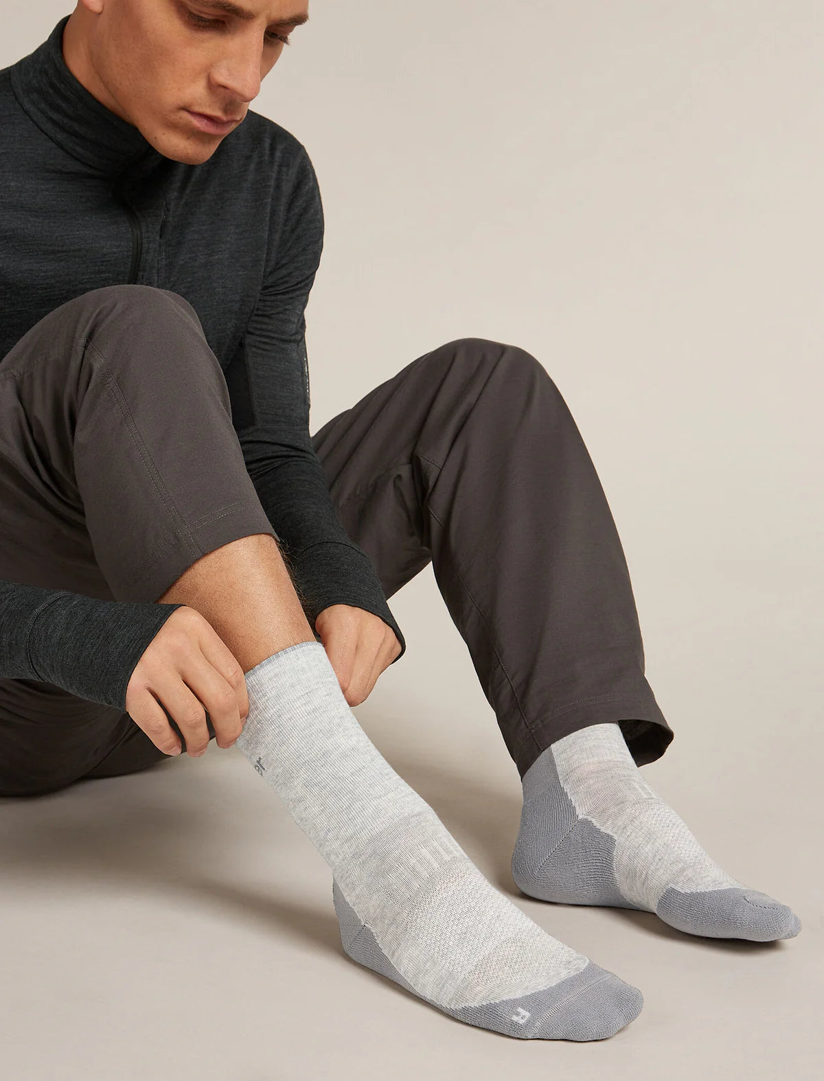 Men's Merino Hike+ Light Crew Socks
