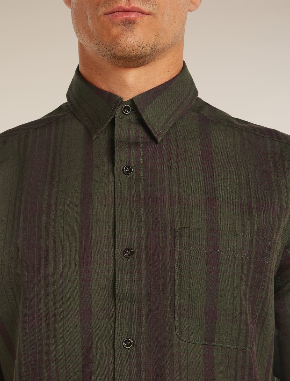 Men's Merino 125 Cool-Lite Steveston Short Sleeve Plaid Shirt
