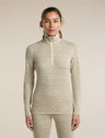 Women's Merino 260 Oasis Vertex Long Sleeve Thermal Half Zip Alpine Geo product image