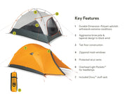 Kunai 3–4 Season Backpacking Tent 2-Person