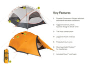 Kunai 3–4 Season Backpacking Tent 3-Person