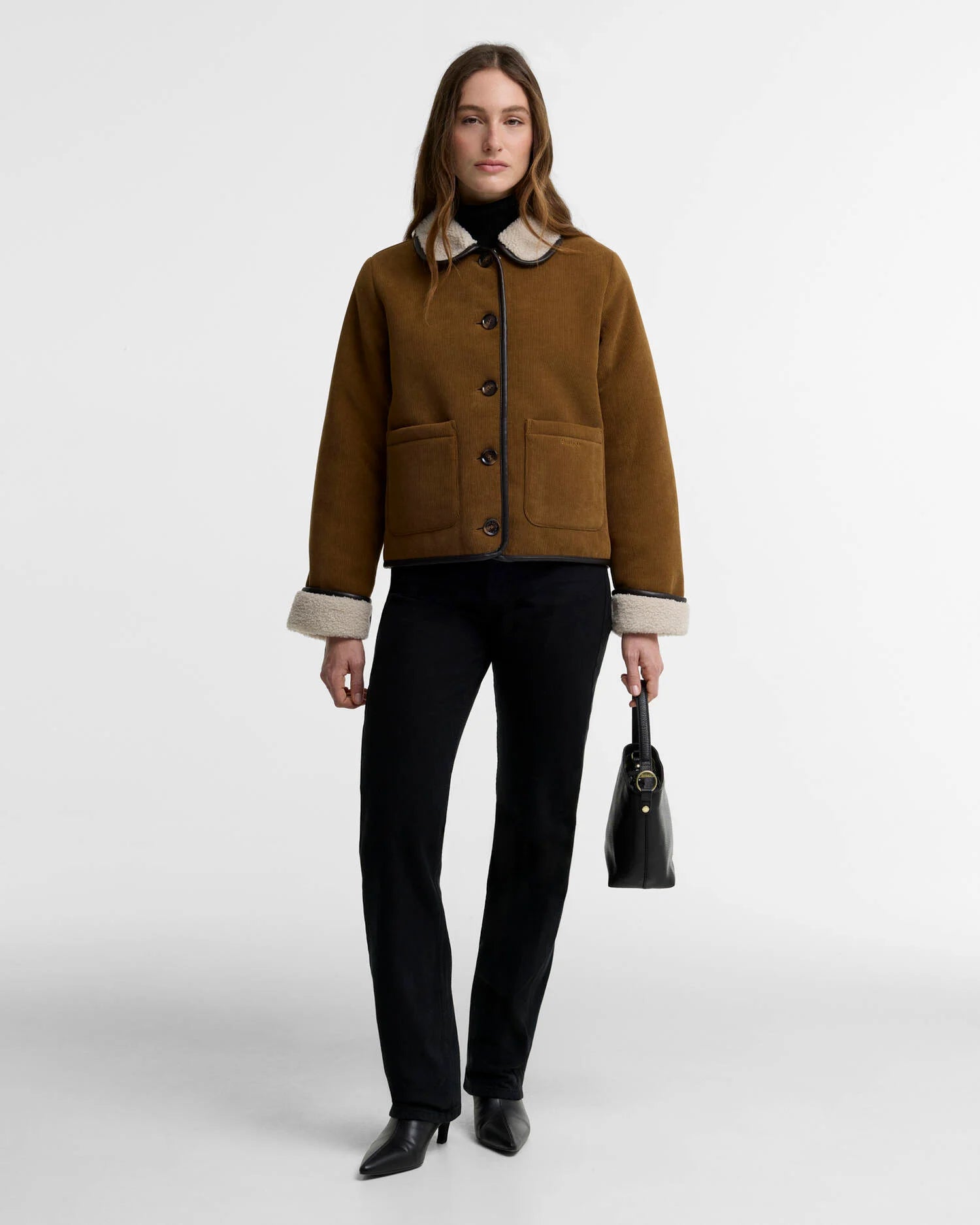Women's Penny Fleece Cord Jacket