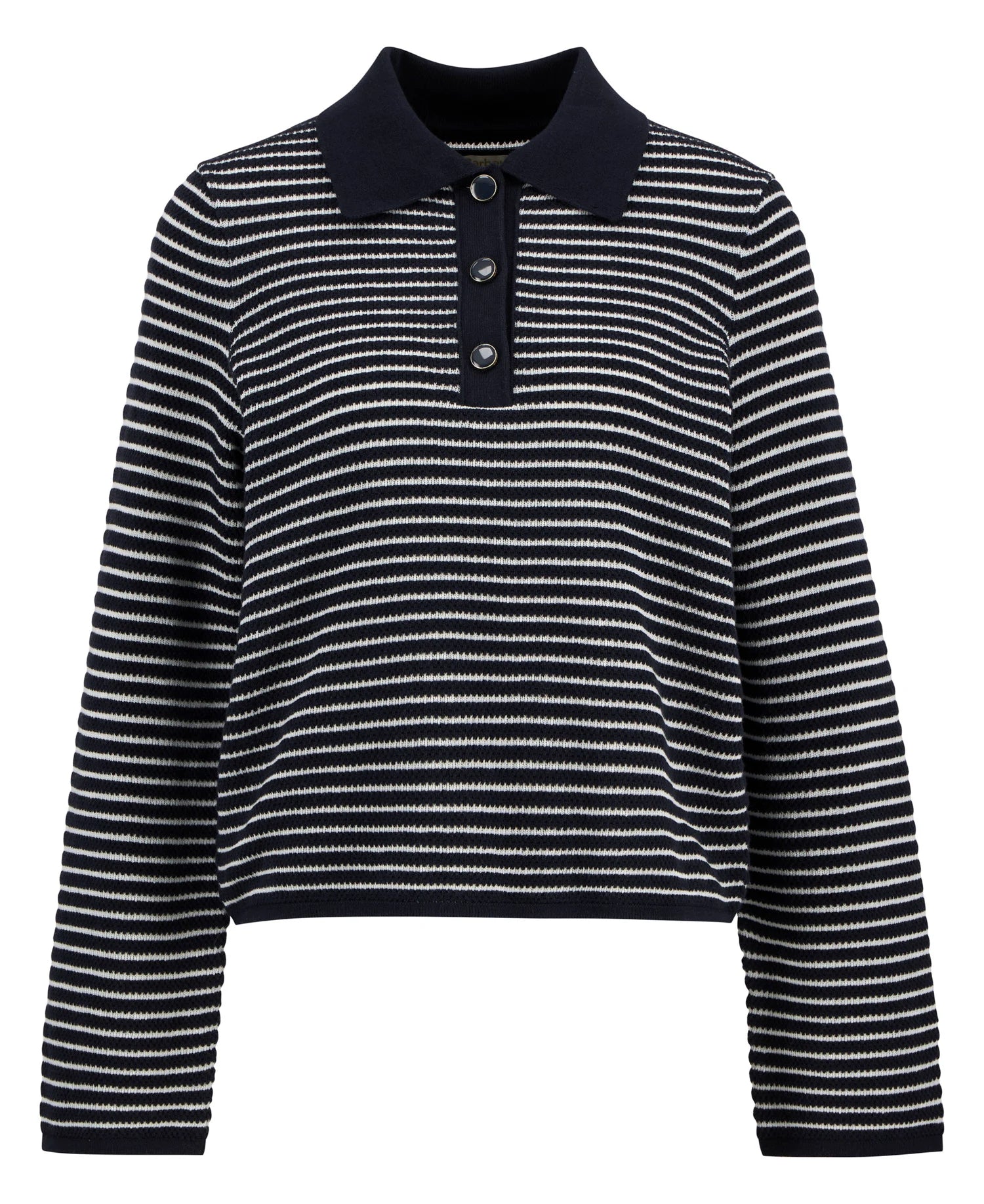 Women's Inez Striped Collared Jumper
