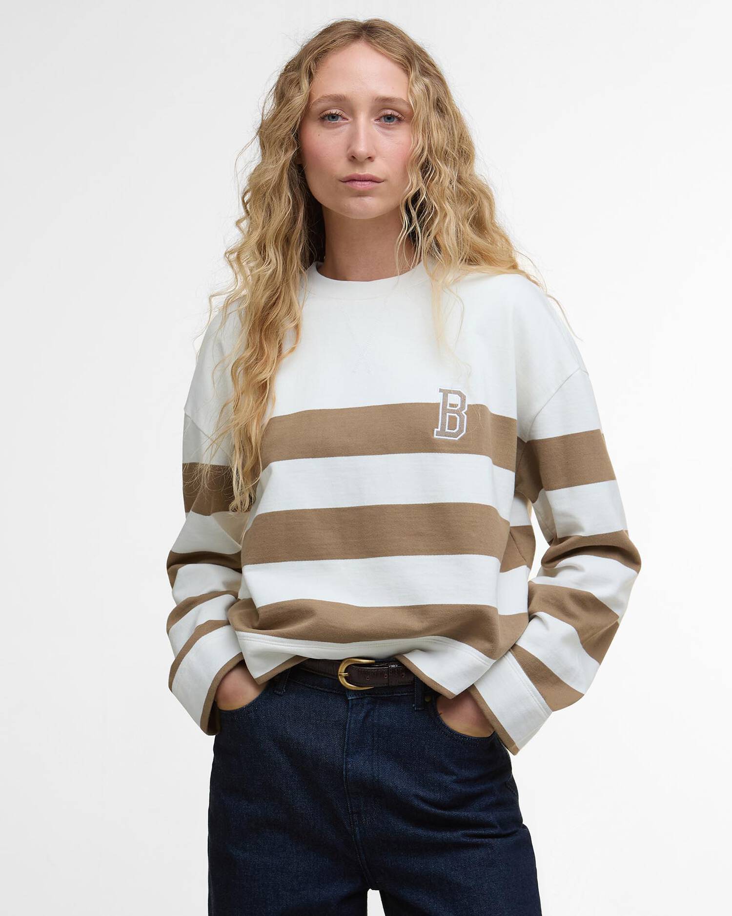 Women's Faye Striped Sweatshirt