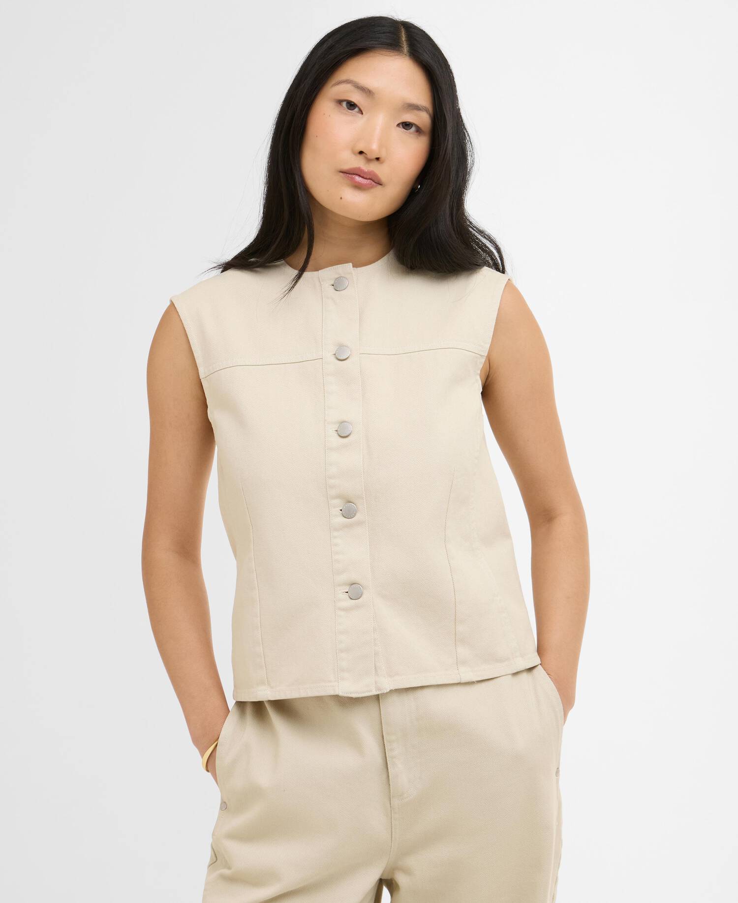 Women's Daya Denim Waistcoat