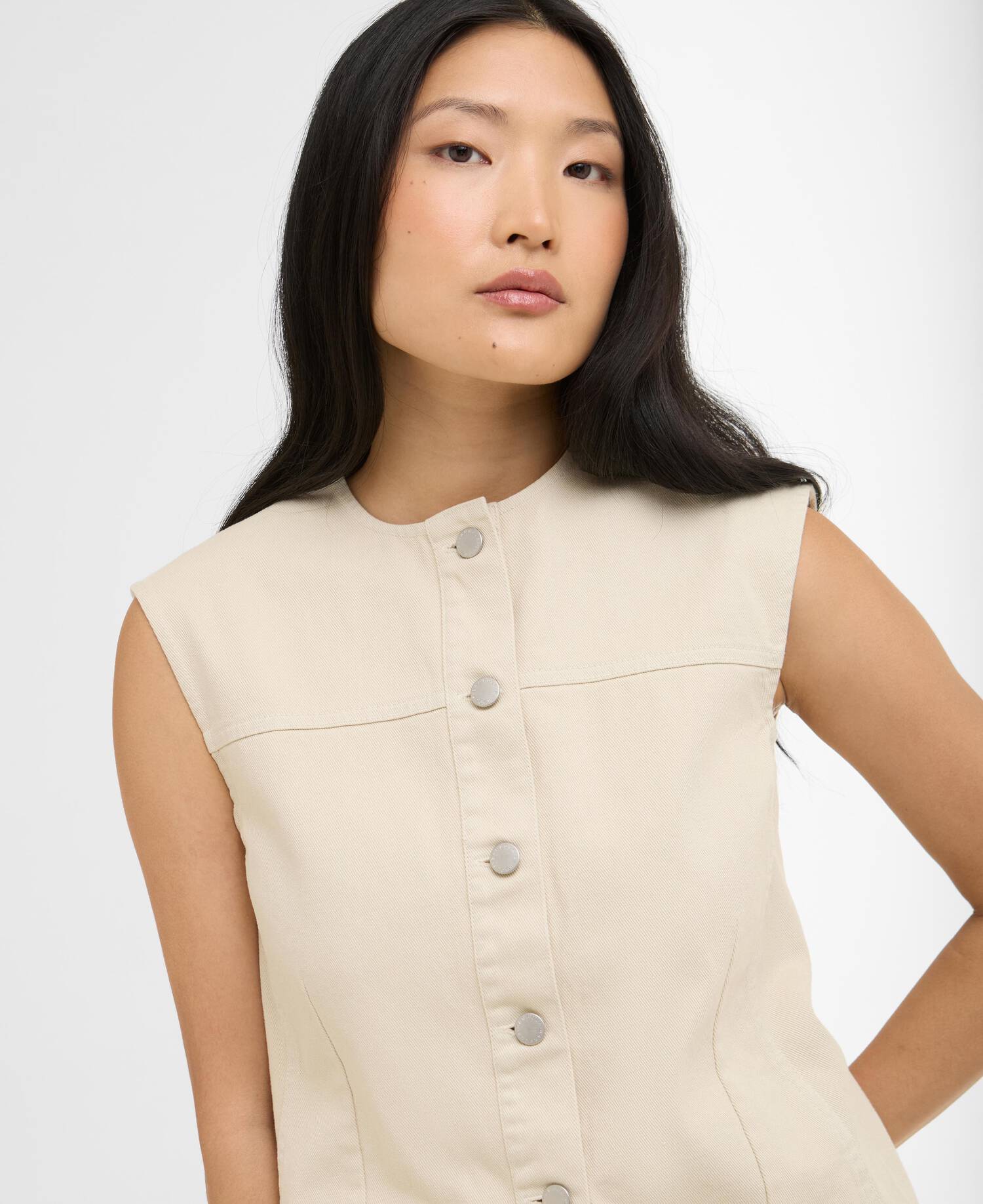 Women's Daya Denim Waistcoat