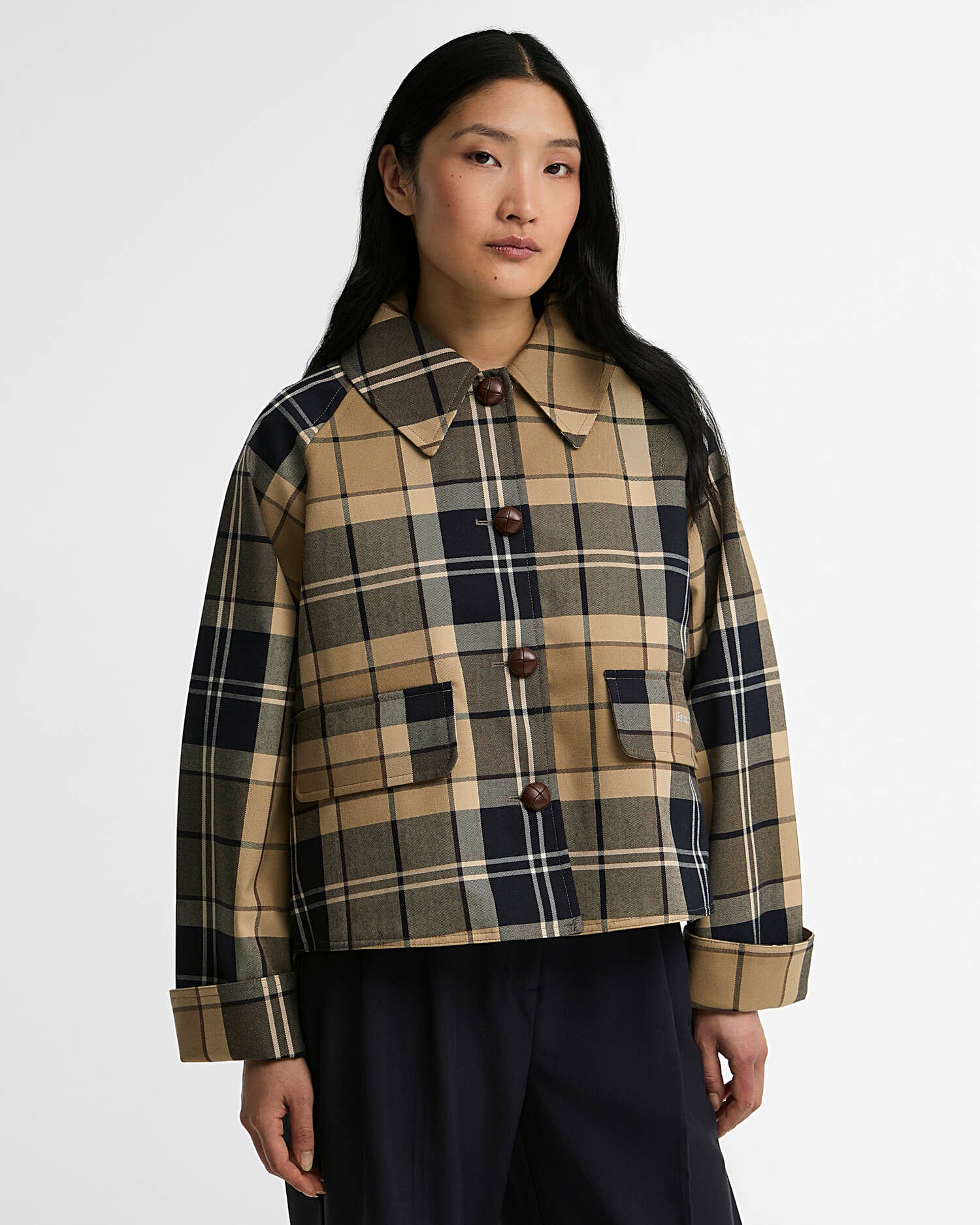 Women's Delilah Tartan Showerproof Jacket