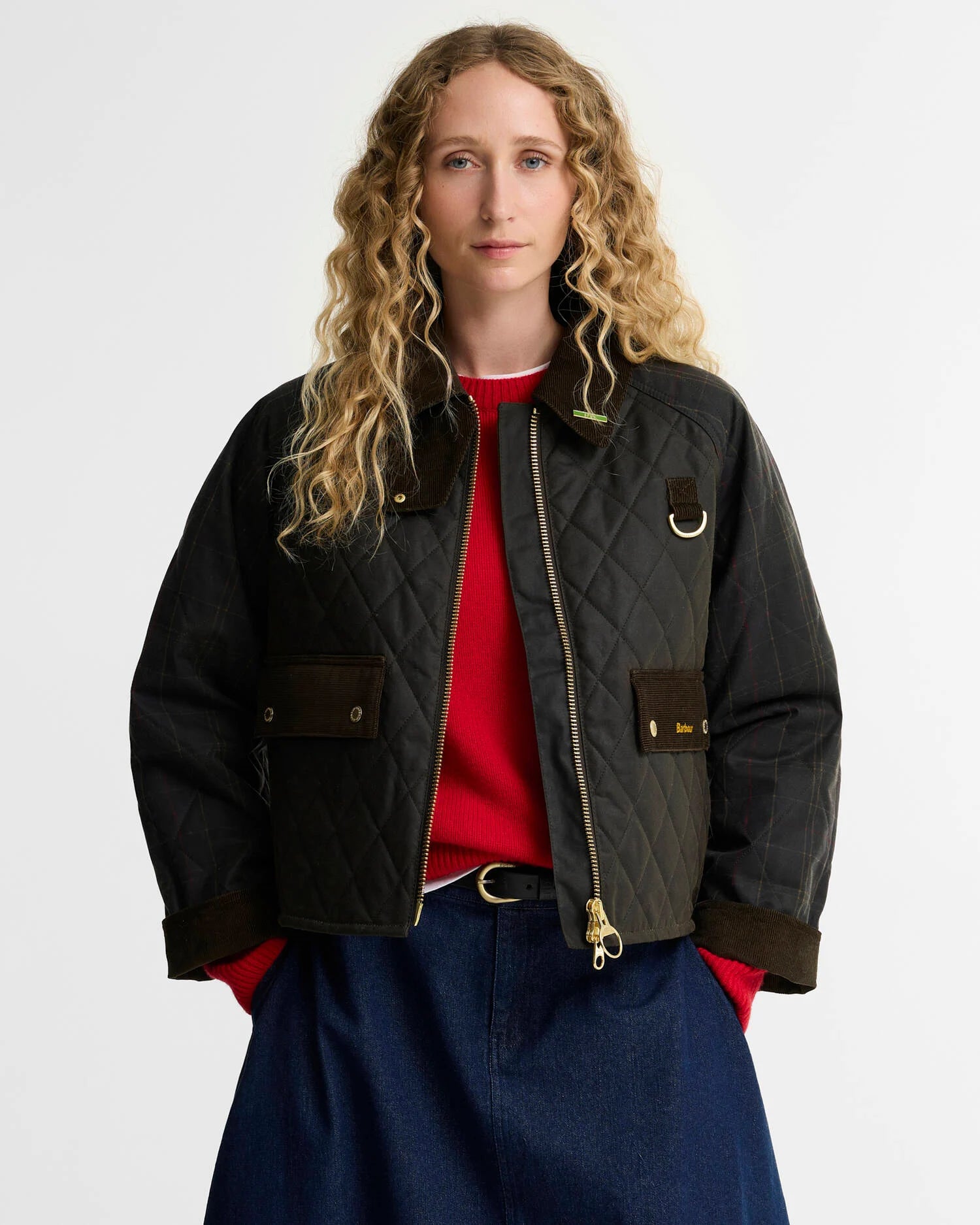 Women's Tartan Reimagined Icons Taran Quilted Spey Waxed Jacket