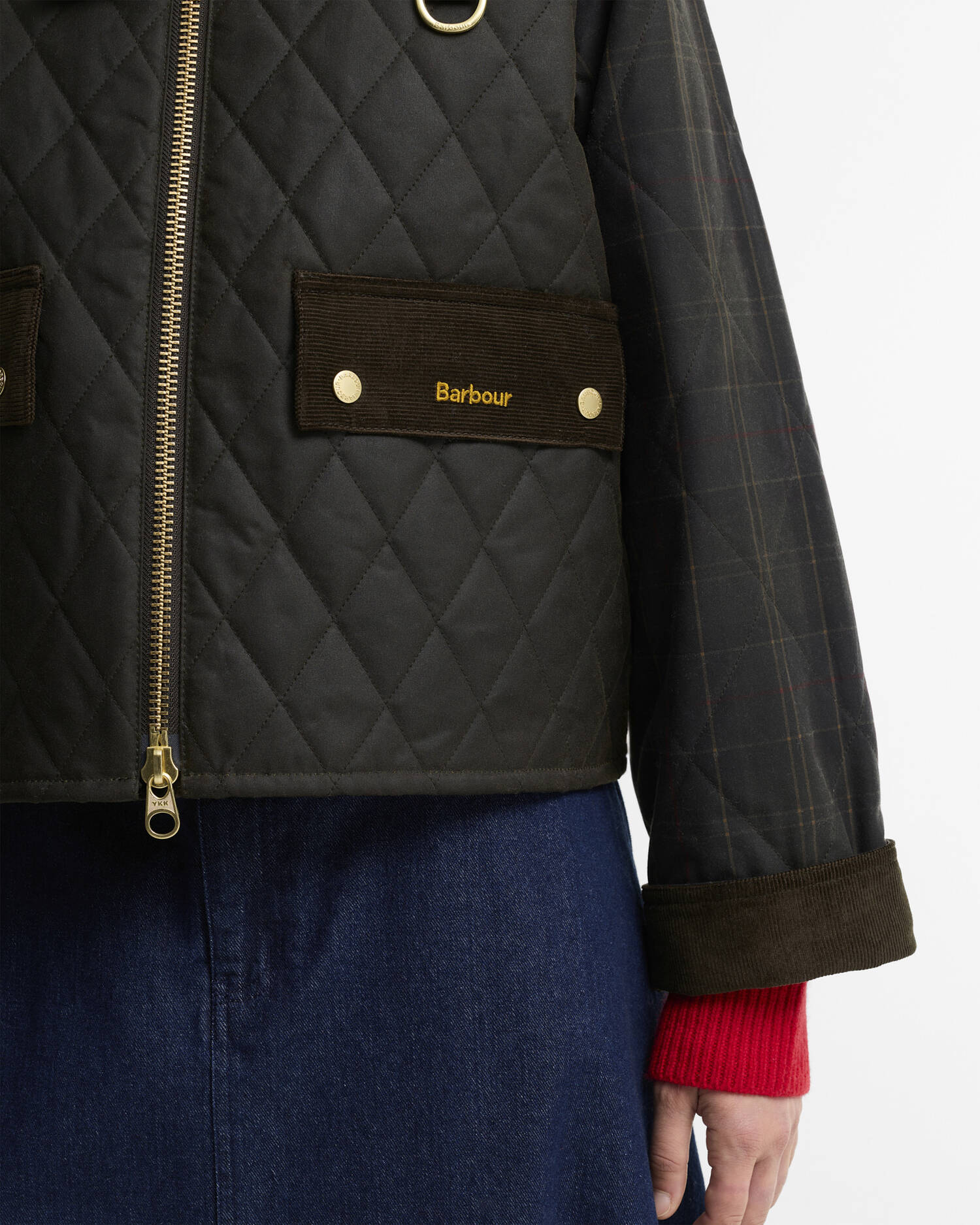 Women's Tartan Reimagined Icons Taran Quilted Spey Waxed Jacket