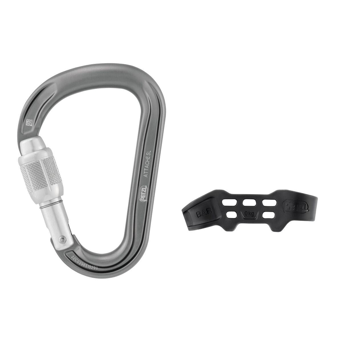 Attache Bar Screwlock Carabiner