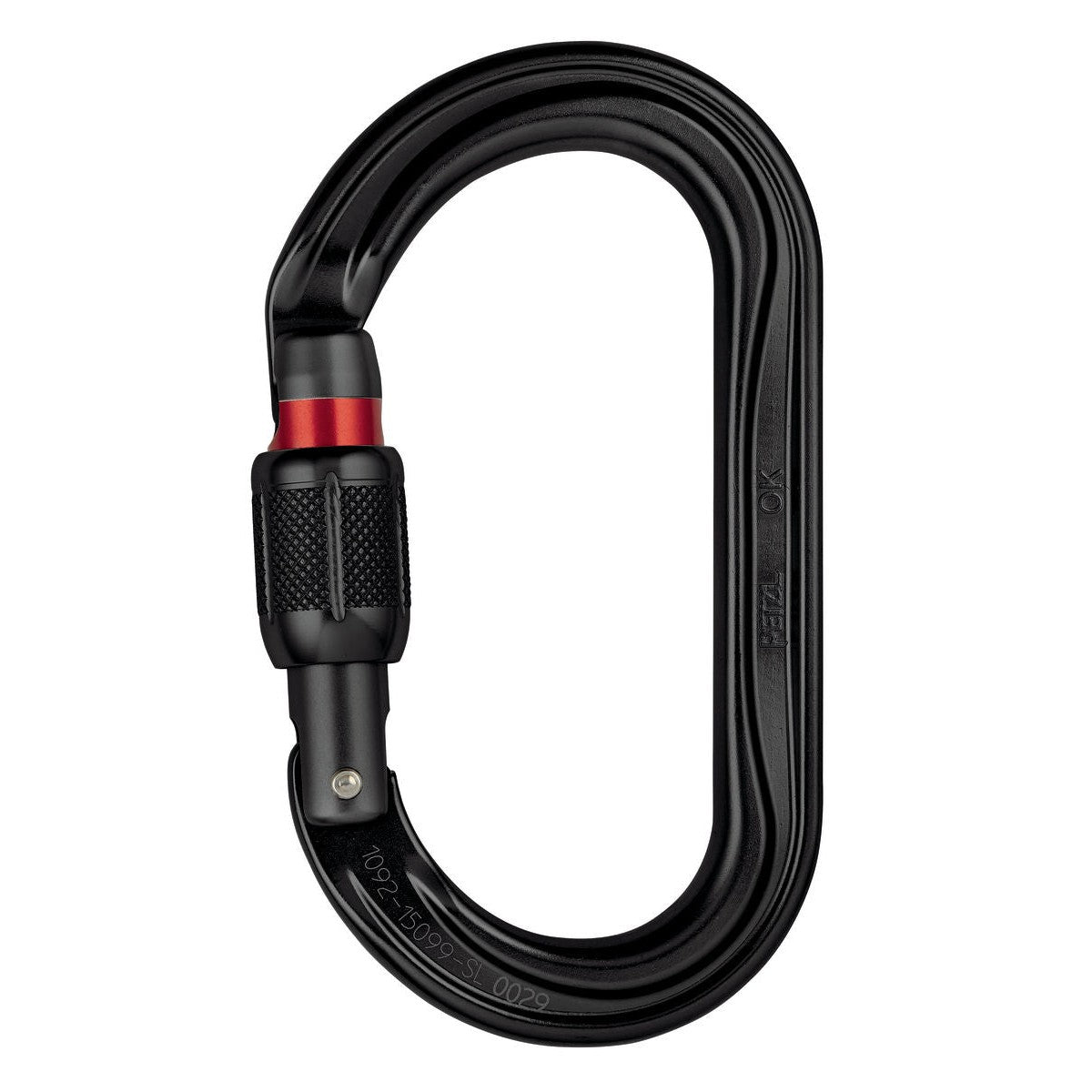 OK Screw-Lock Oval Carabiner