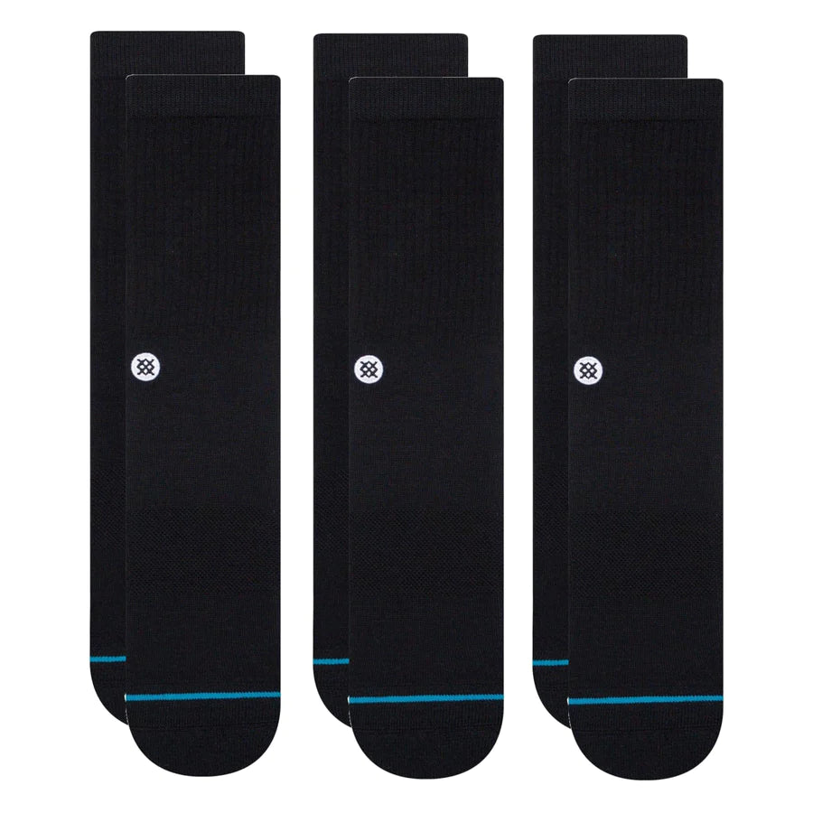 Stance Icon Crew Socks 3 Pack