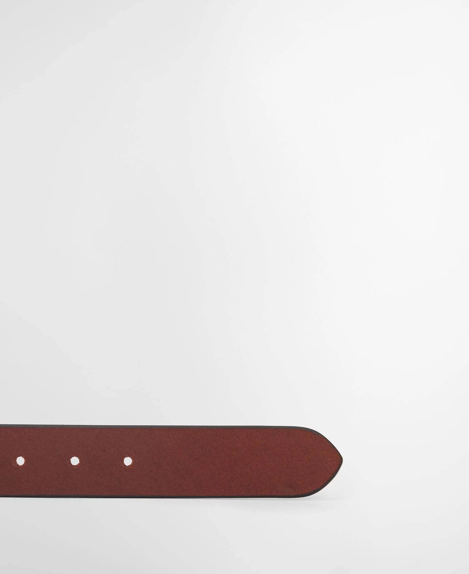 Tartan/Leather Belt