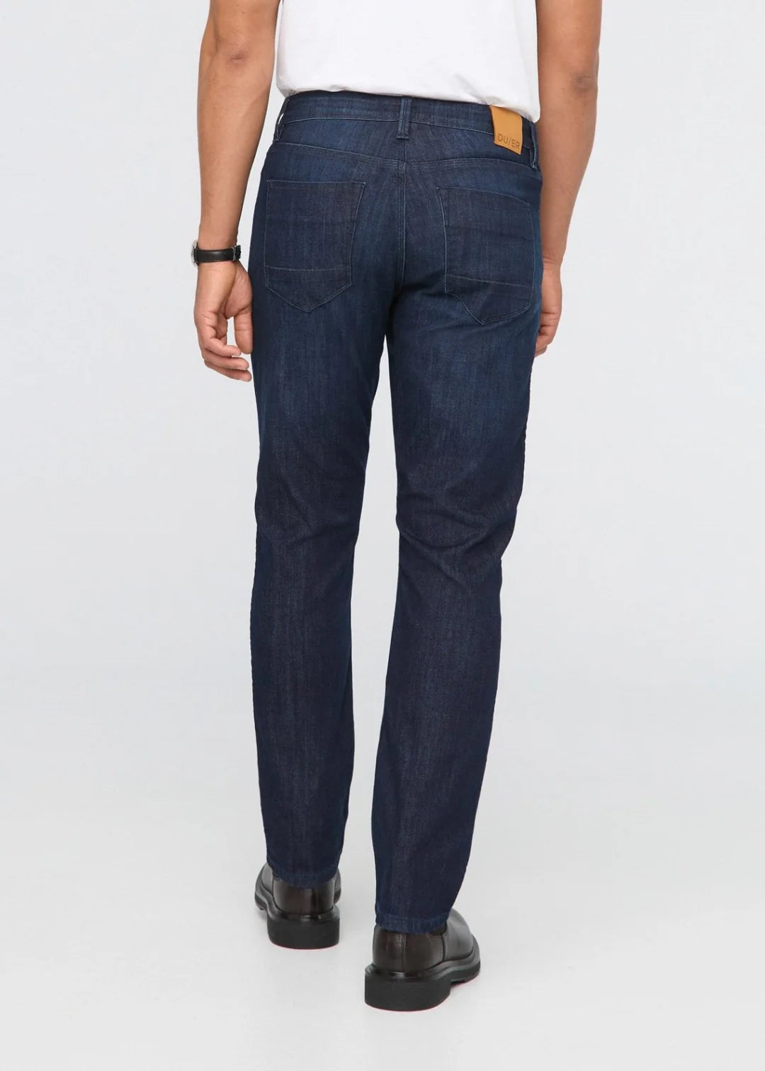 Men's Performance Denim Athletic Straight Pants (Past Season)