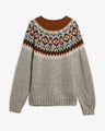 Men’s Fair Isle Made in Scotland Crew-Neck Jumper product image