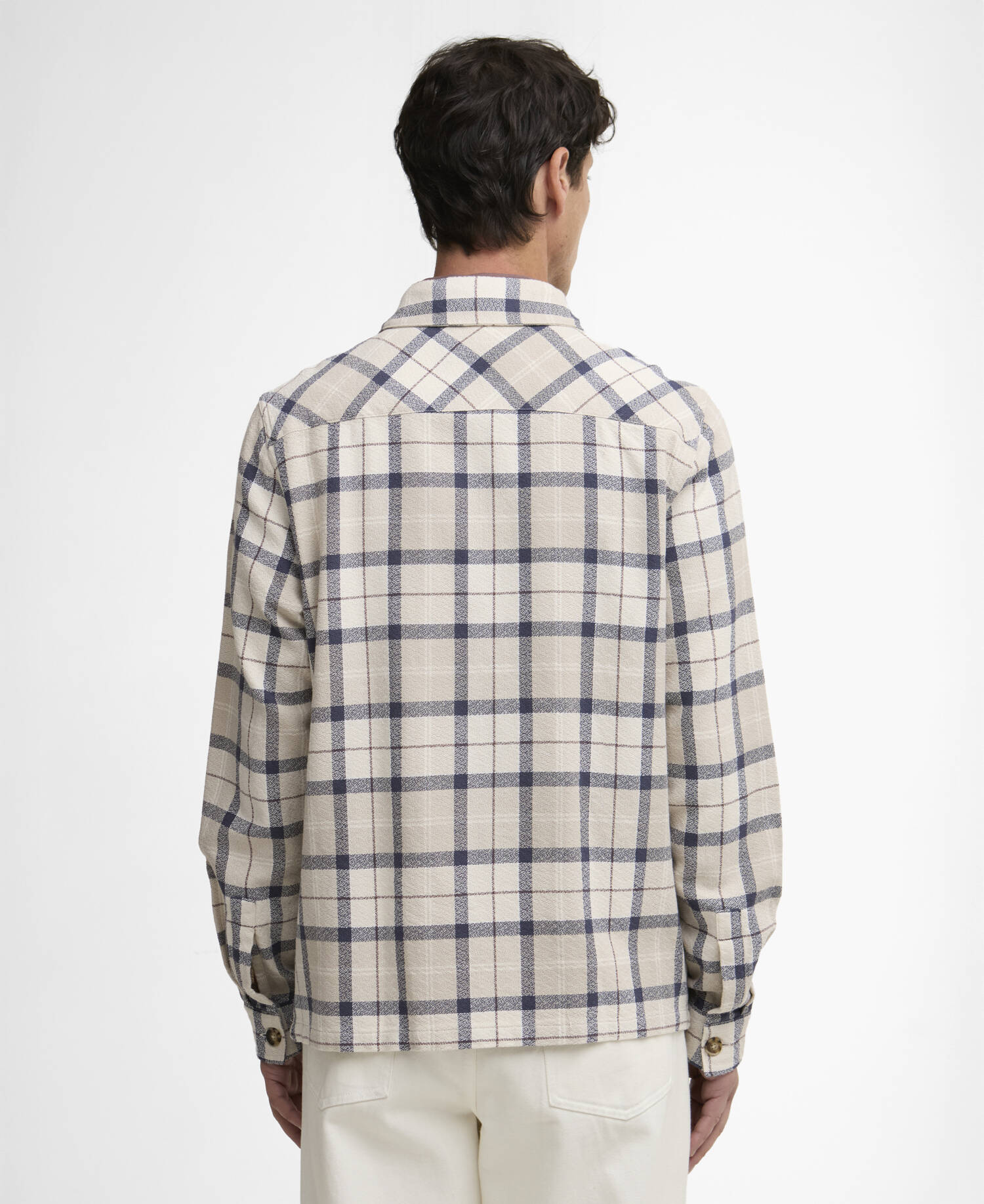 Men's Vennel Textured Tartan Overshirt