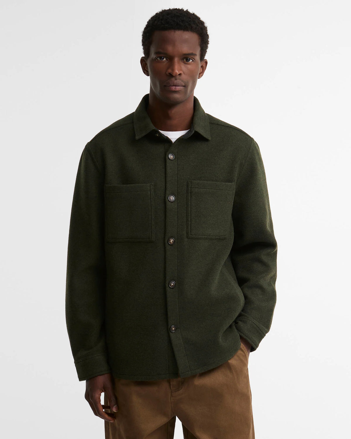 Men’s Marltown Tailored Wool-Blend Overshirt product image