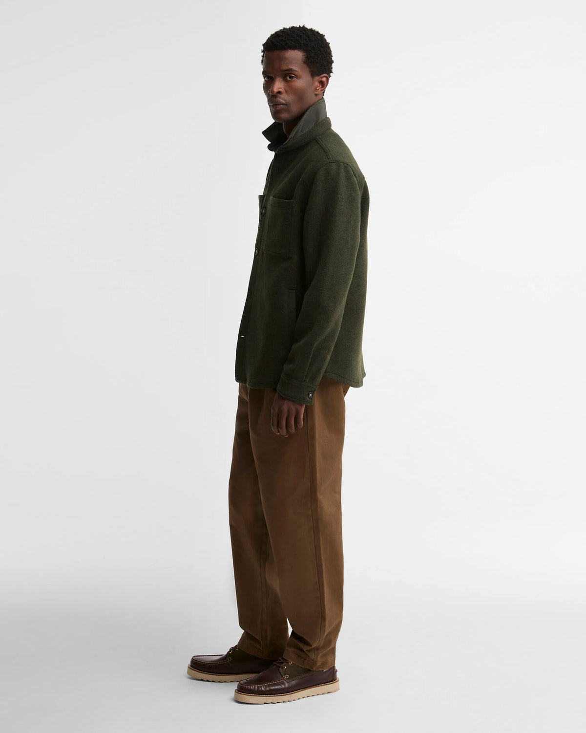 Men’s Marltown Tailored Wool-Blend Overshirt product image