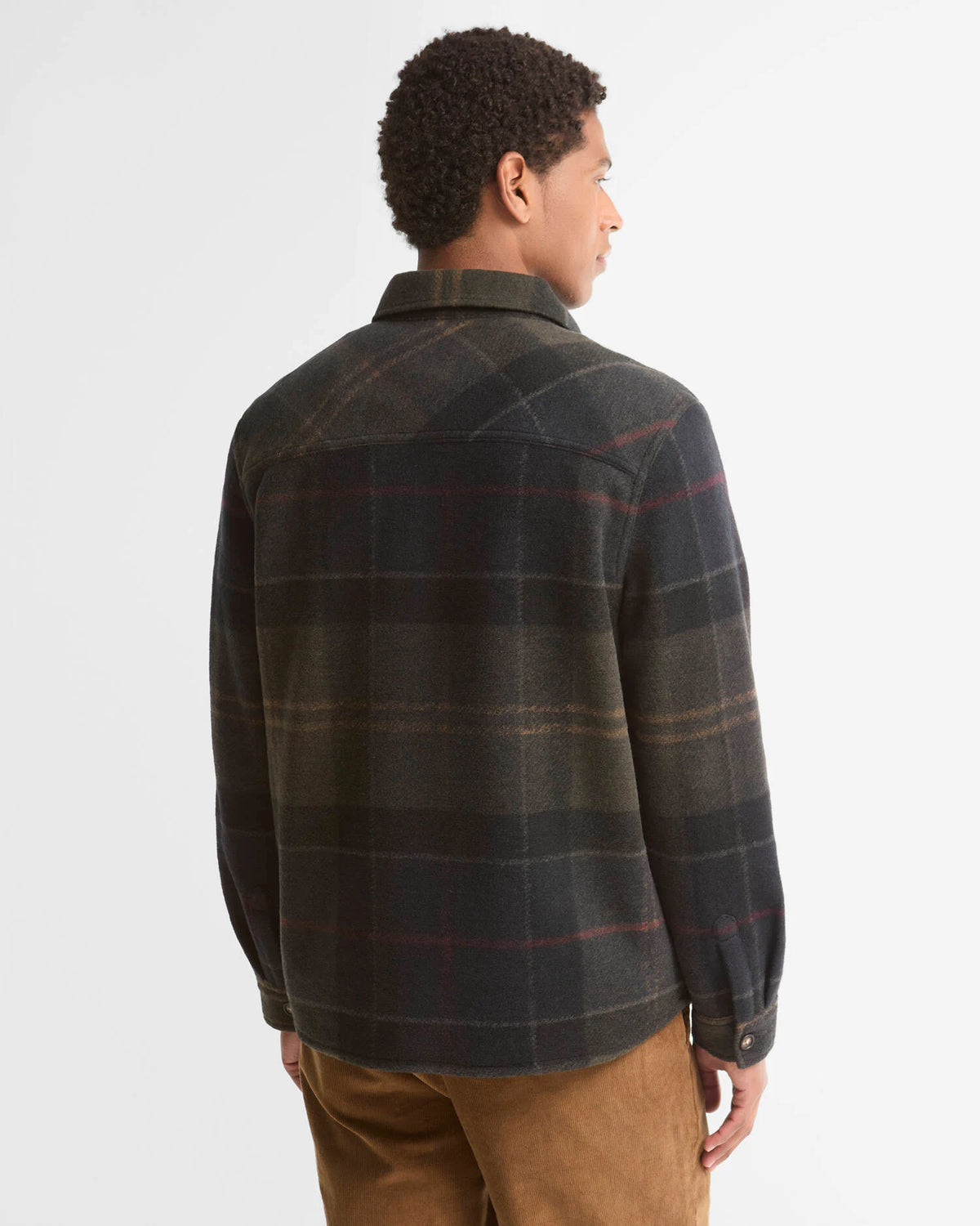 Men's Woodlane Brushed Check Overshirt