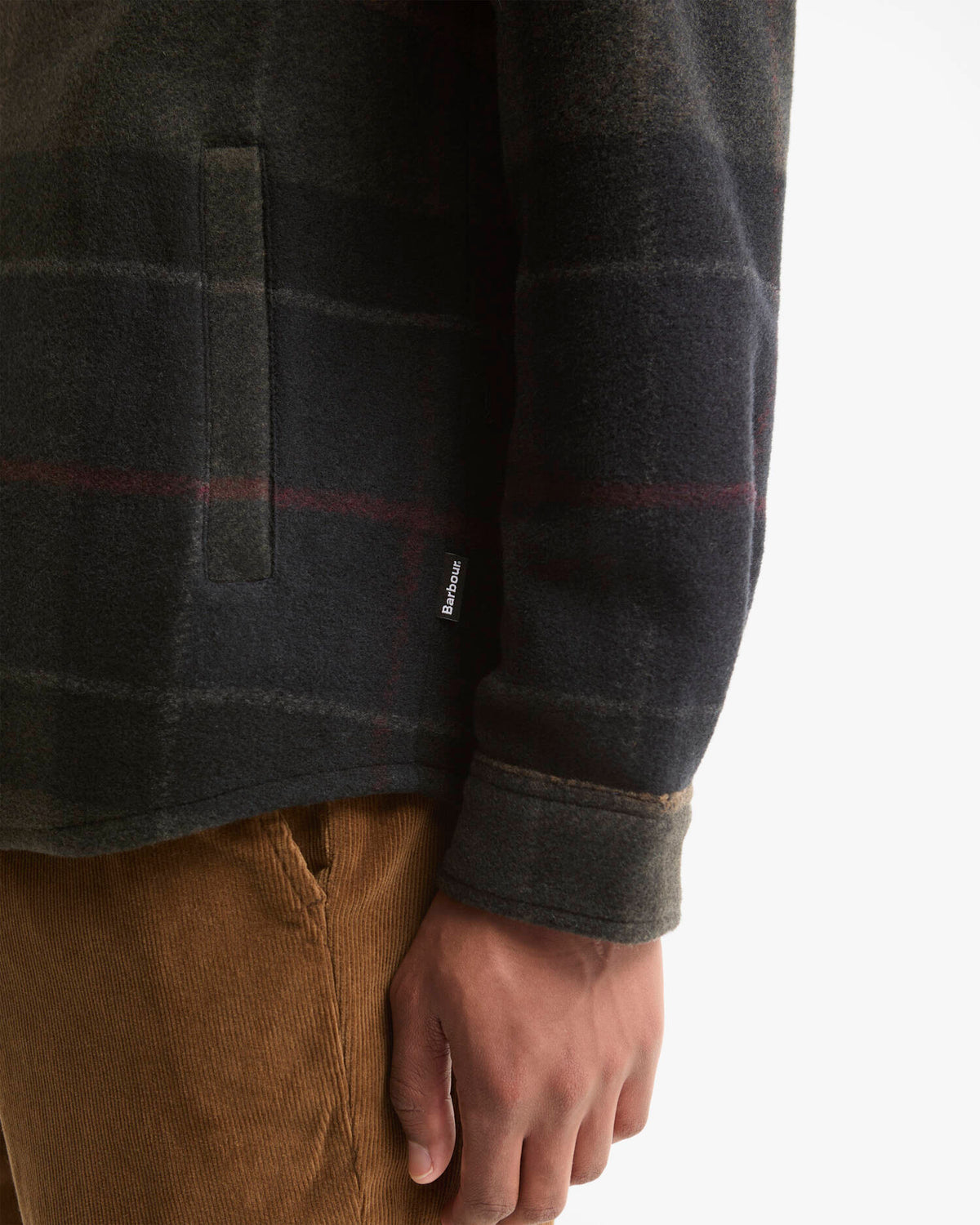 Men's Woodlane Brushed Check Overshirt