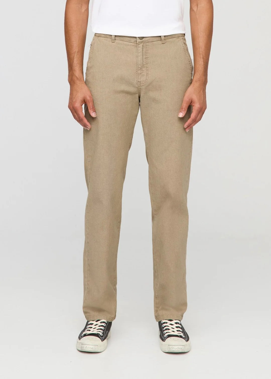 Men's Stretch Canvas Relaxed Straight Chino Pant