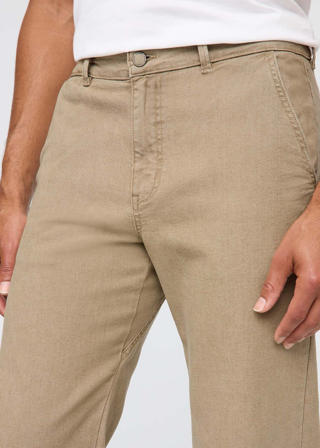 Stretch Canvas Relaxed Straight Chino