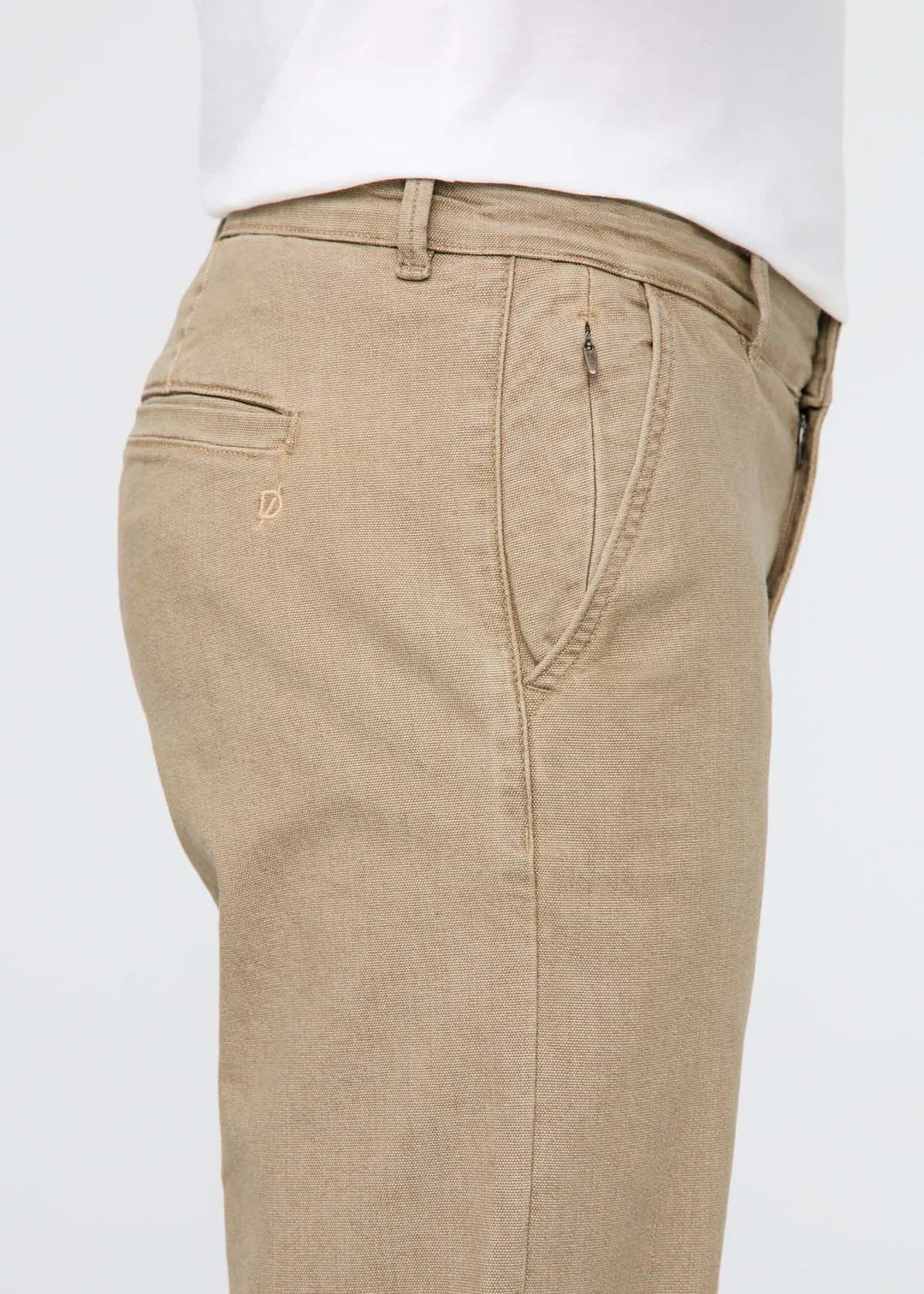 Stretch Canvas Relaxed Straight Chino