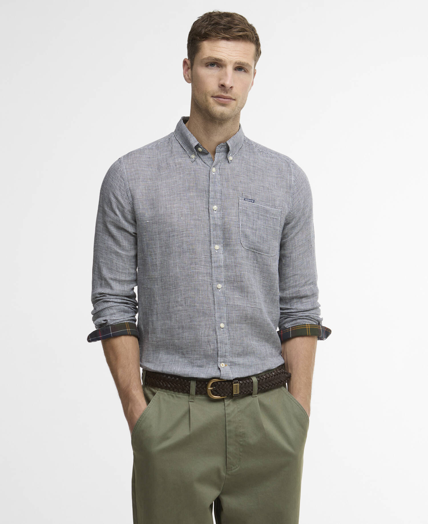 Men's Linton Tailored Long-Sleeved Shirt