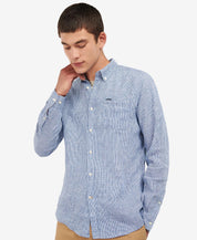 Men's Linton Tailored Long-Sleeved Linen Shirt