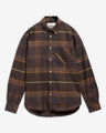 Men's Mineral Tartan Dunoon Authentic-Fit Shirt