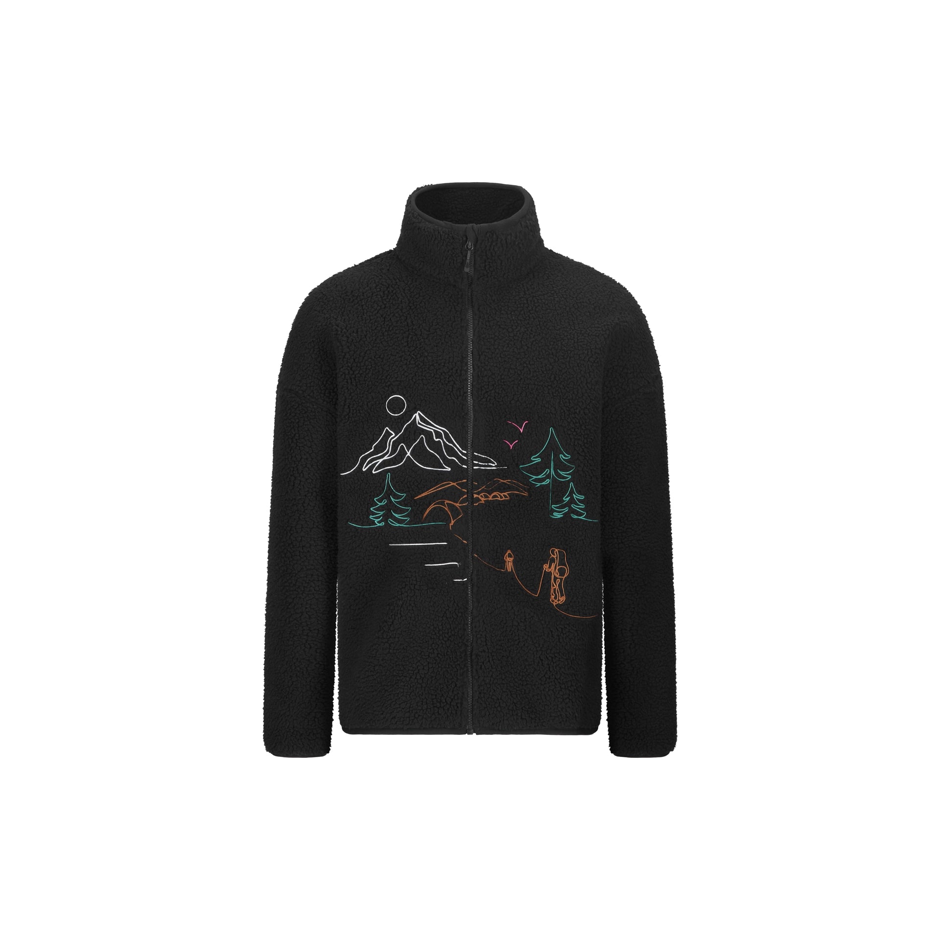 Men's Hafdals EMB Zip Fleece