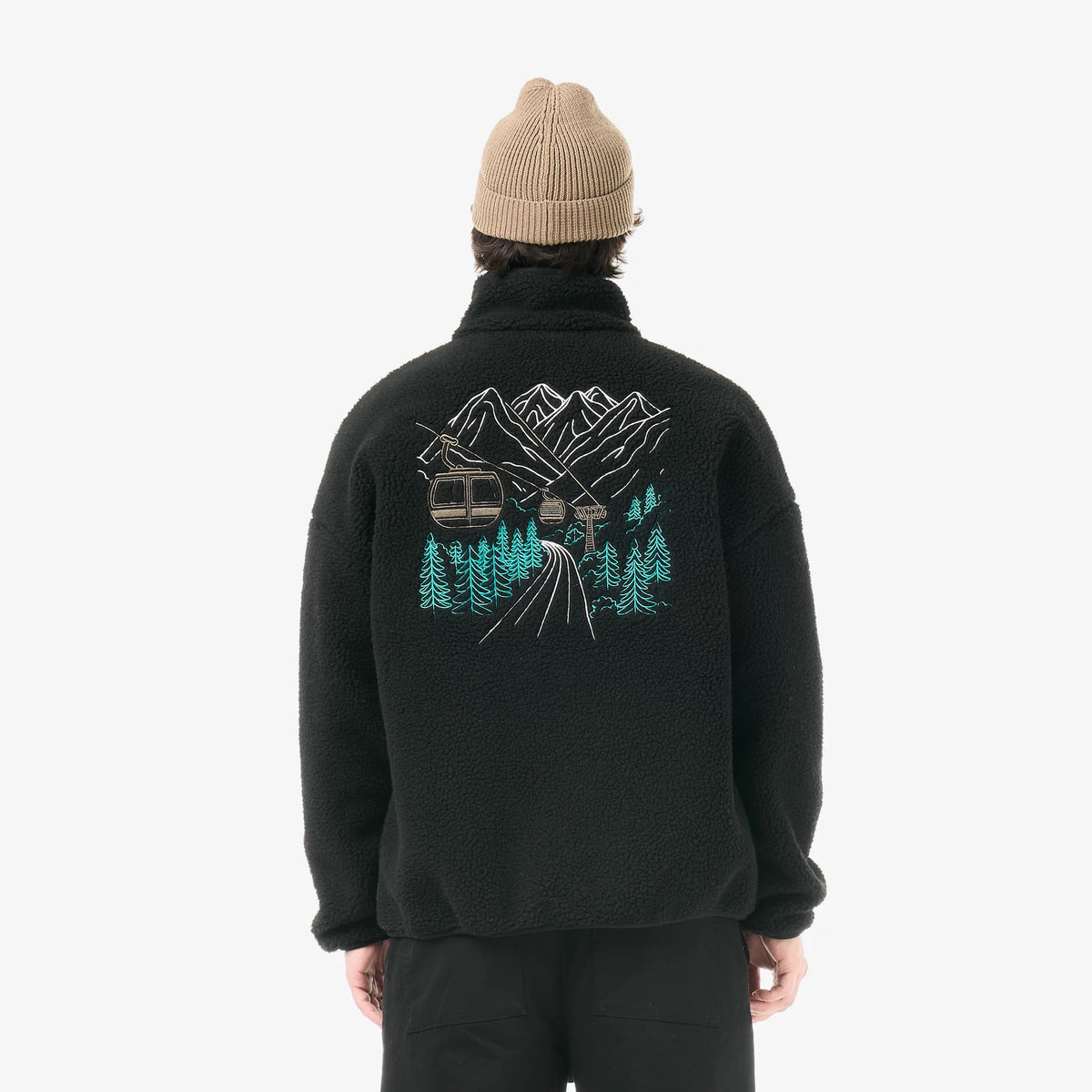 Men’s Hafdals Emb Zip Fleece product image