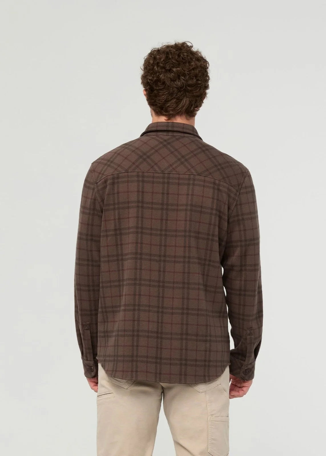 Men’s Performance Flannel Overshirt product image